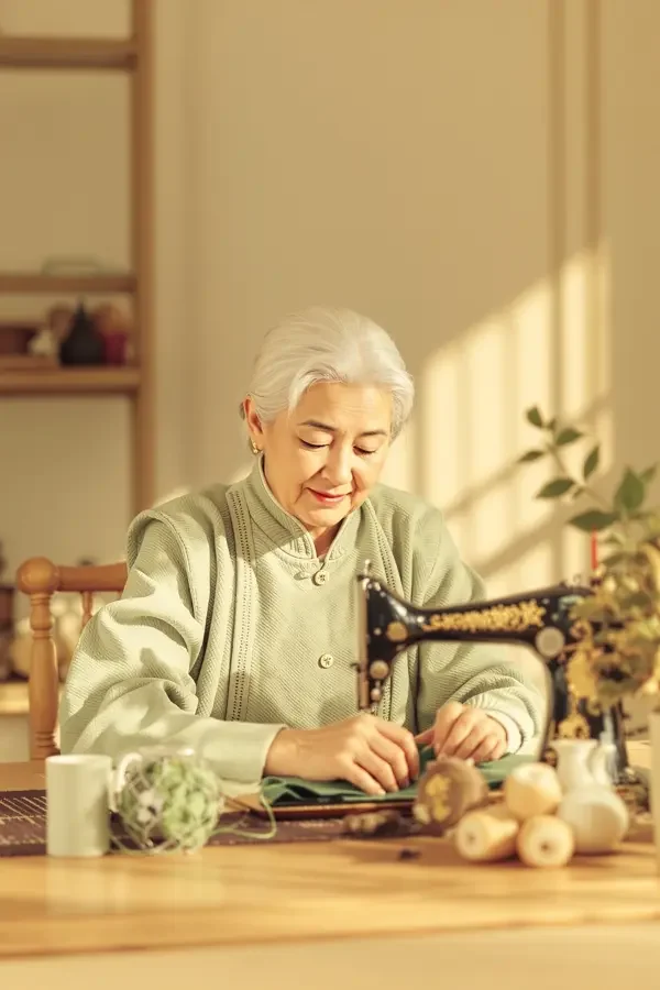 母亲的缝纫机 短剧海报